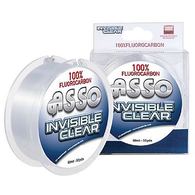 Αόρατη Πετονιά Asso Invisible Clear 0.25mm - 50m