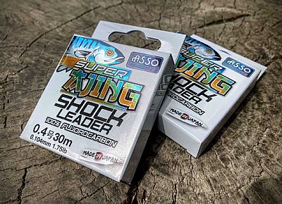 Αόρατη Πετονιά Asso Super Ajing Shock Leader 0.148mm - 30m