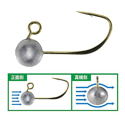 Μολυβοκεφαλές Duo Tetra Works Peas Head L 2.5gr