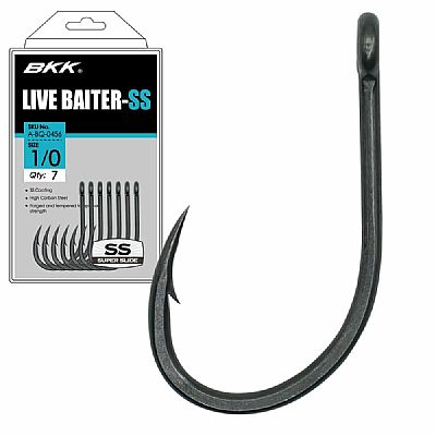 Αγκίστρια BKK Live Baiter-SS Με Κρίκο No 2/0