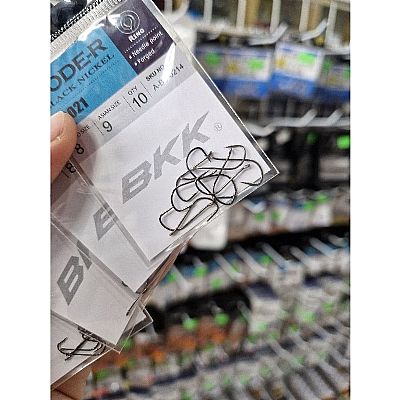 Αγκίστρια BKK Sode-R Black Nickel Με Κρίκο Για Εγγλέζικο No 11