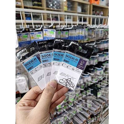 Αγκίστρια BKK Sode-R Black Nickel Με Κρίκο Για Εγγλέζικο No 11