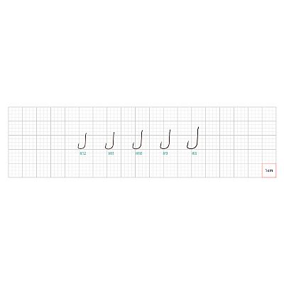 Αγκίστρια BKK Sode-R Black Nickel Με Κρίκο Για Εγγλέζικο No 12