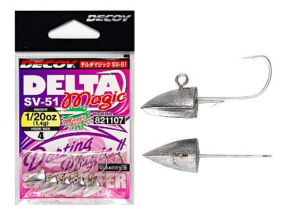 Μολυβοκεφαλές Decoy SV-51 Delta Magic 1.8gr