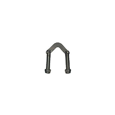 Σπαστή Καμπάνα για Δετά Λάστιχα με Λαμάκι Κοντή Inox