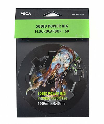 Αρματωσιά για Καλαμάρια Vega Squid Power Rig Fluorocarbon 1.60m