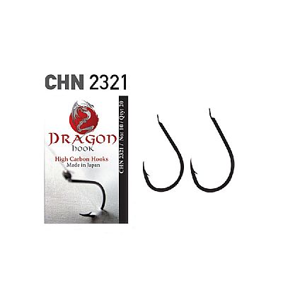 Αγκίστρια Dragon CHN 2321 Black Nickel Με Παλέτα No 6