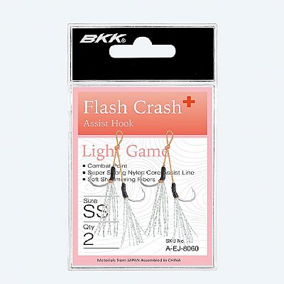 Assist Hook BKK Flash Crash Light Game Medium Διπλά