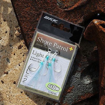 Assist Hook BKK Shore Patrol+ Light Game Large Glow