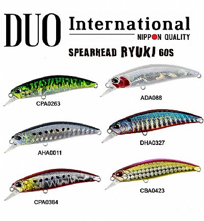 Τεχνητό DUO Spearhead Ryuki Triple Threat 60S / 6cm - 6.5gr