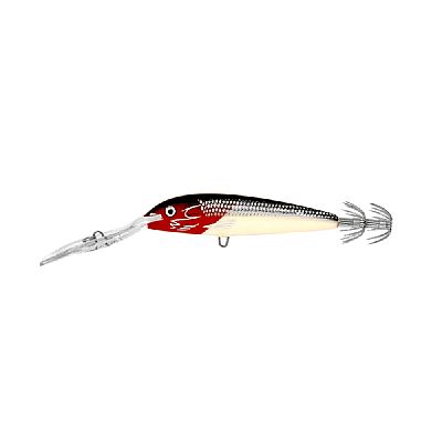 Καλαμαριέρα Συρτής Rapala Deep Squid Lure BRH / Black Red Head