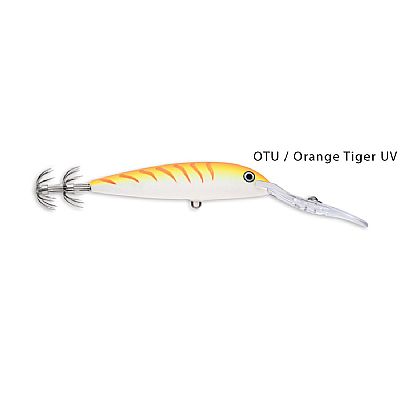 Καλαμαριέρα Συρτής Rapala Deep Squid Lure OTU / Orange Tiger