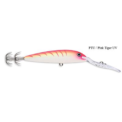 Καλαμαριέρες Συρτής Rapala Deep Squid Lure PTU / Pink Tiger UV