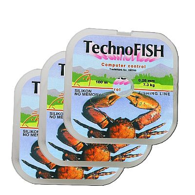 Πετονιά Technofish Καβούρι 0.24mm - 100m