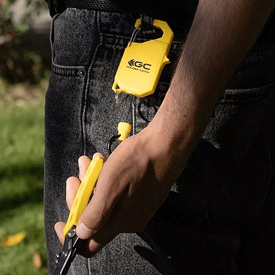 Κλίπ Μπρελόκ Συγκράτησης Golden Catch Carabiner Reel Clip