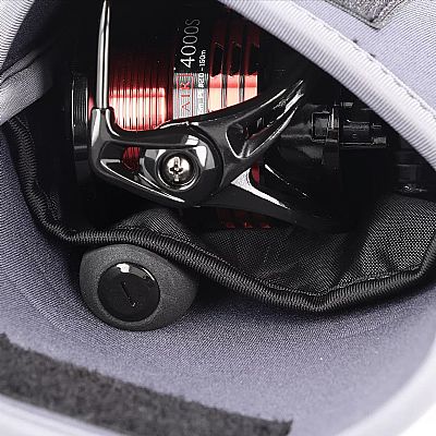 Θήκη Μηχανισμού Golden Catch Neoprene Reel Cover - Grey Medium