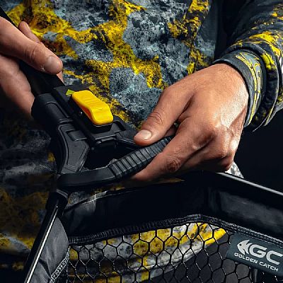 Απόχη Golden Catch Landing Net Inquisitor Monster Edition 80 180cm