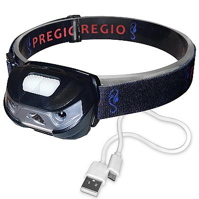 Επαναφορτιζόμενος Φακός Κεφαλής Pregio 18-1004