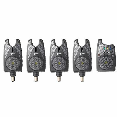 Ειδοποιητής Golden Catch Bite Alarm Set SN55 4+1